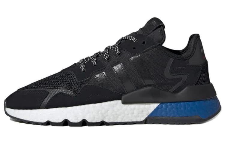 Adidas Originals Nite Jogger Core Black Lush Blue 2