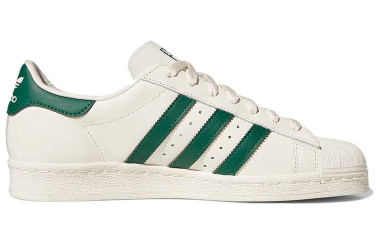 Adidas Originals Superstar 82 White Dark Green 3