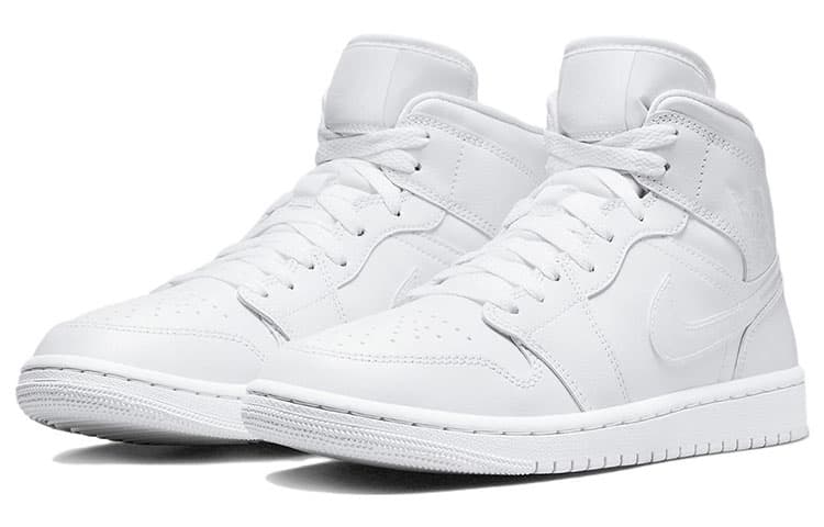 JORDAN Air JORDAN Mid Triple White 2022 Women's 6
