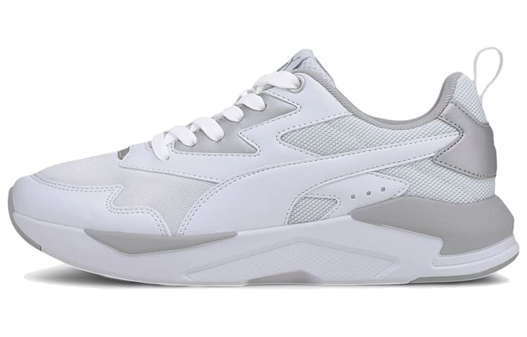 PUMA X Ray Lite Metallic 'White Silver' Women's 2