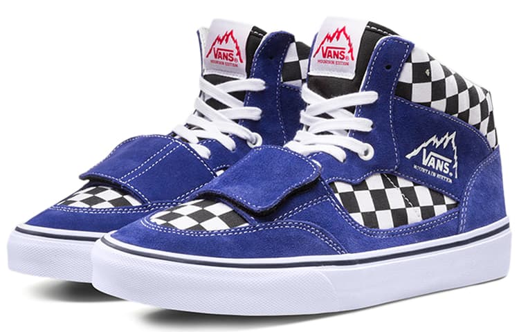 Mountain Edition Vans 'Blue Black Checkerboard' 4