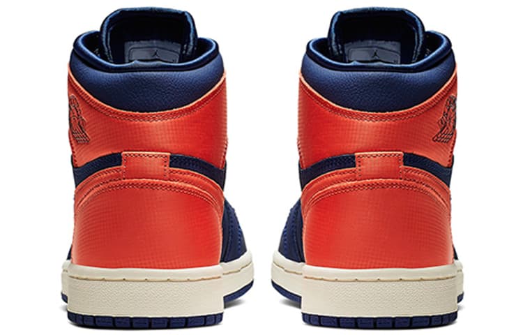 JORDAN 1 Retro High Blue Void Turf Orange Women's 5