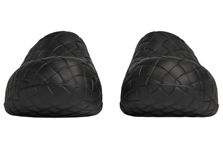 Bottega Veneta Beebee Wrap-toe Slippers Men's Black 3