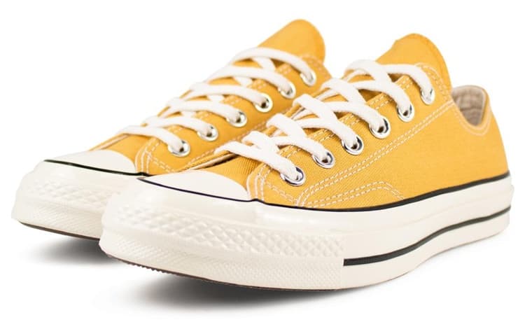 Converse Chuck Taylor All Star 1970s Low Top Canvas Shoes Unisex Yellow 5