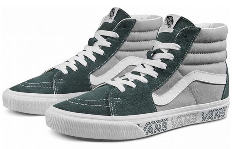 Vans Sk8 Hi Grey Green 3