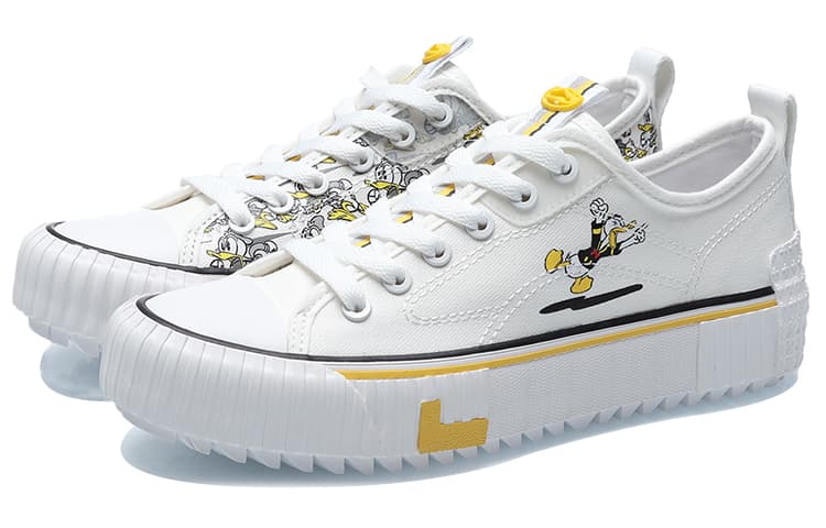 LINING X Disney Skate Shoes 'White Black' Women's 5