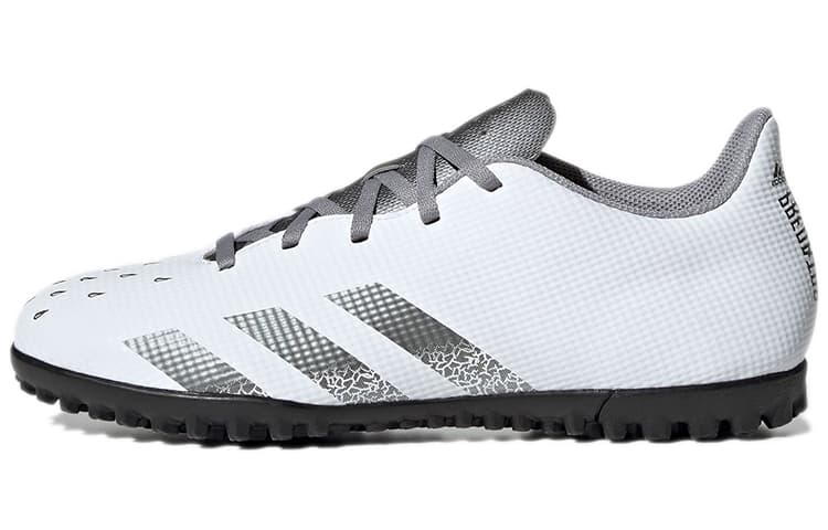 Adidas Predator Freak.4 Turf Soccer Shoes 'Cloud White Iron Metallic Solar Red' 2