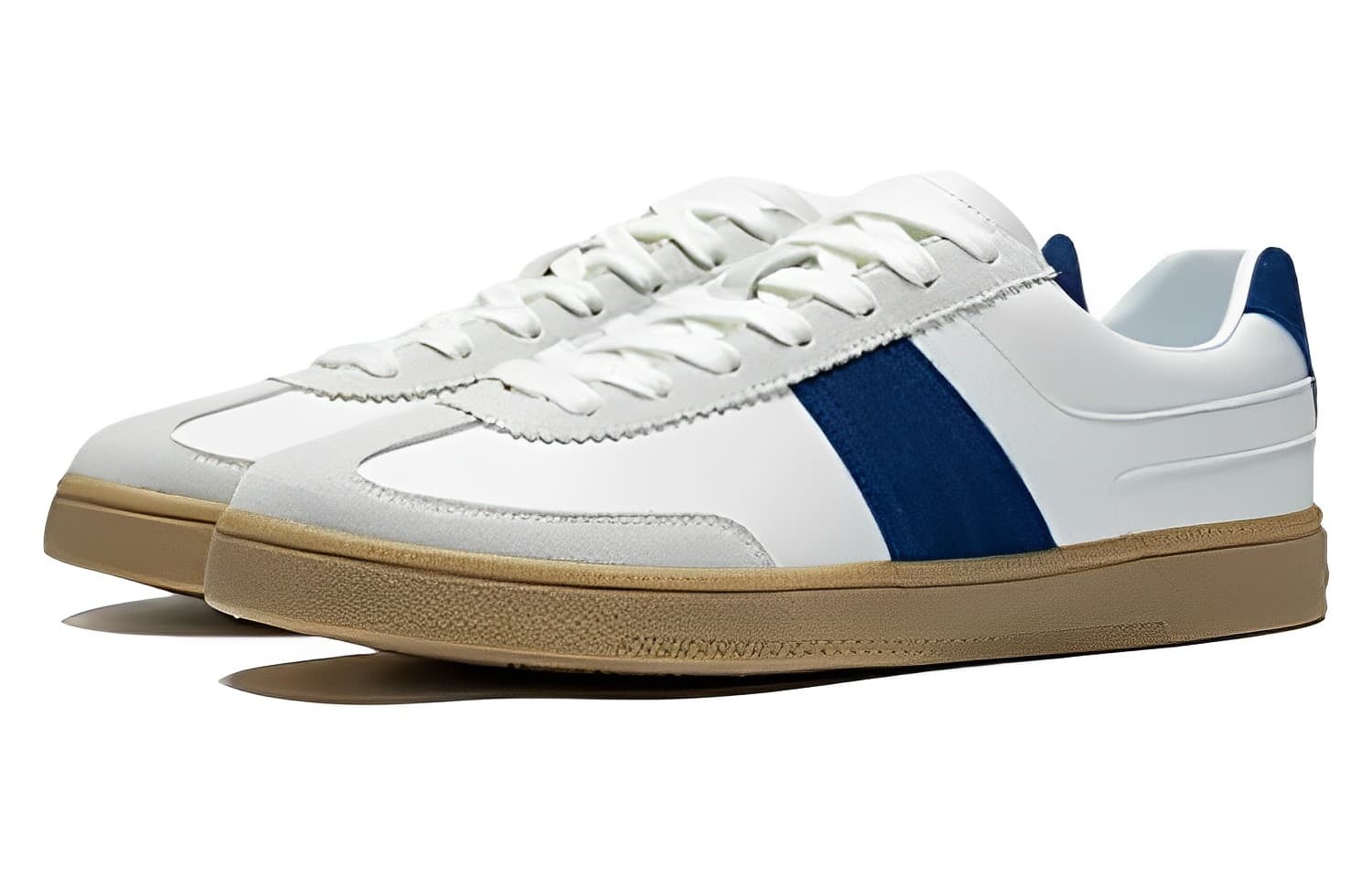 LiNing Cloud River 1.5 Anti-Slip Wear-Resistant Low-Top Skateboard Shoes White Blue 5