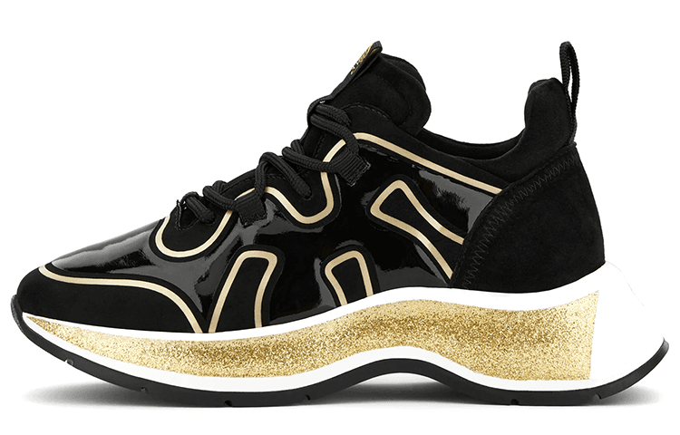 HOGAN Low-Top Casual Shoes Women's Black 2