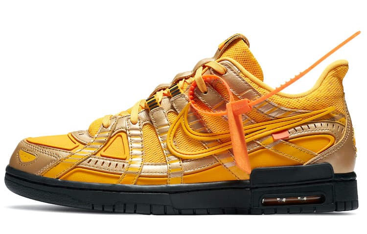 Nike Air Rubber Dunk 'Off-White University Gold' 2
