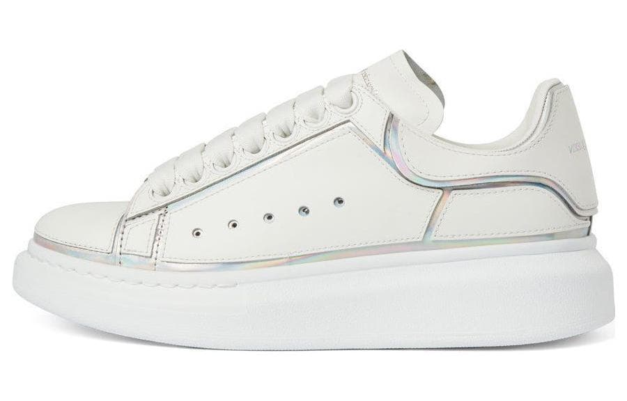 Alexander McQueen Oversized Sneakers 'White Silver' Women's 2