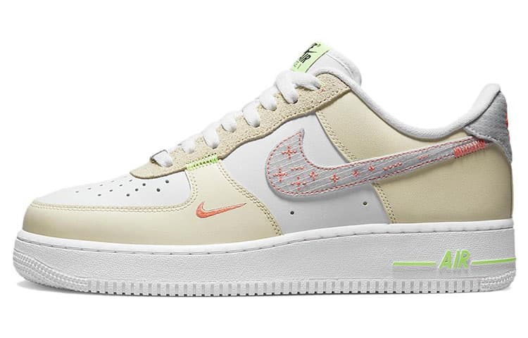 Nike Air Force 1 '07 LV8 'Just Stitch It White Shade Green' 2