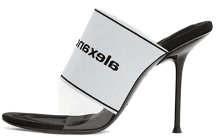 Alexander Wang Slide Slippers Women's White 2