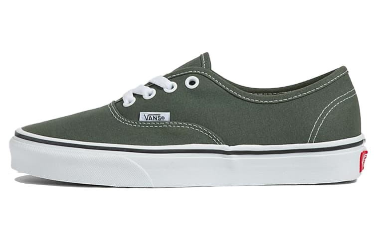 Vans Authentic Green White 2