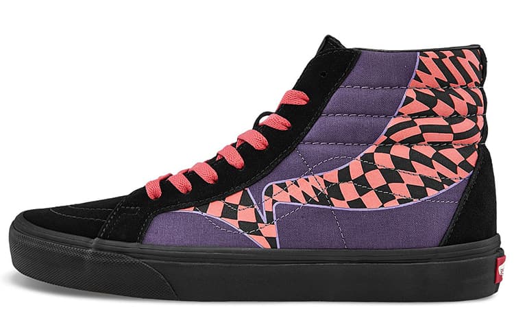 Vans SK8 HI Reissue 'Warp Black Paprika' 2