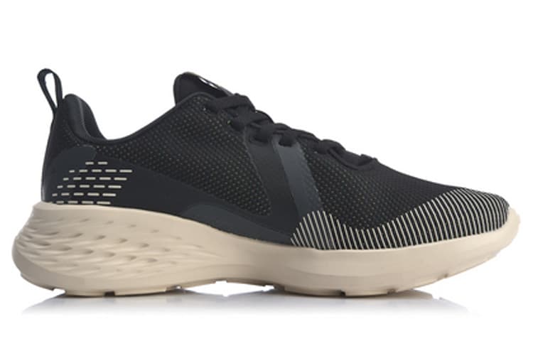 LiNing SOFT ELEMENT Element Anti-Slip Wear-Resistant Low-Top Casual Shoes Women's Black 4