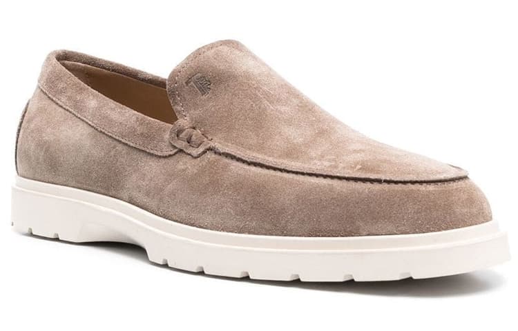 TOD'S Round Toe Slip On Loafers 3