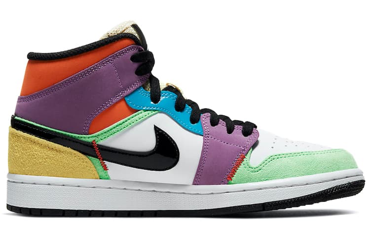 Jordan 1 Mid SE Multi-Color Women's 5