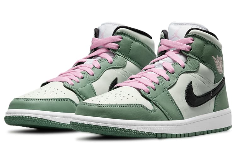 Air Jordan 1 Mid Se 'Dutch Green' Women's 6