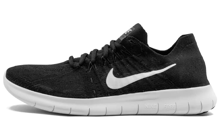 Nike Free Rn Flyknit 2017 Black/White Anthracite Women's 2