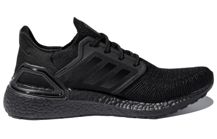 Adidas Ultra Boost 20 Triple Black Red Fluo 4