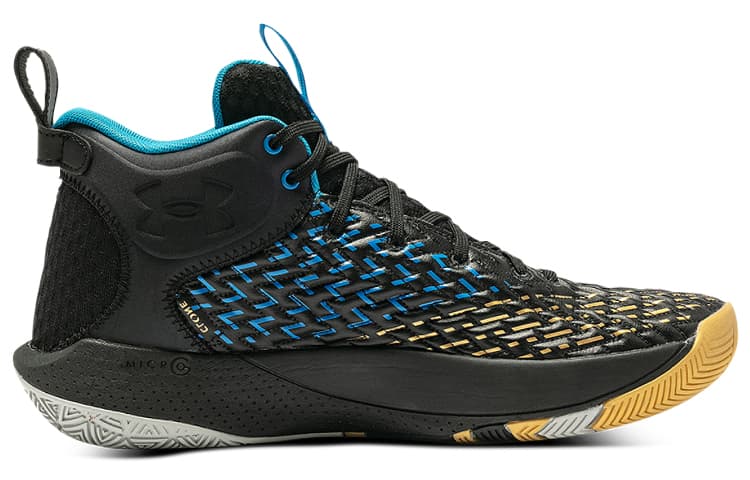 Under Armour Hovr Havoc 4 Clone 'Black Gold Blue' 3