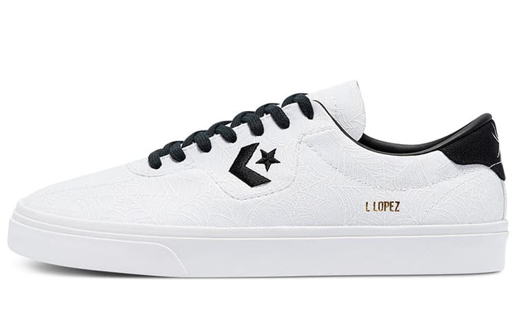 Louie Lopez Pro Converse 'Webs And Spiders White Black' 2