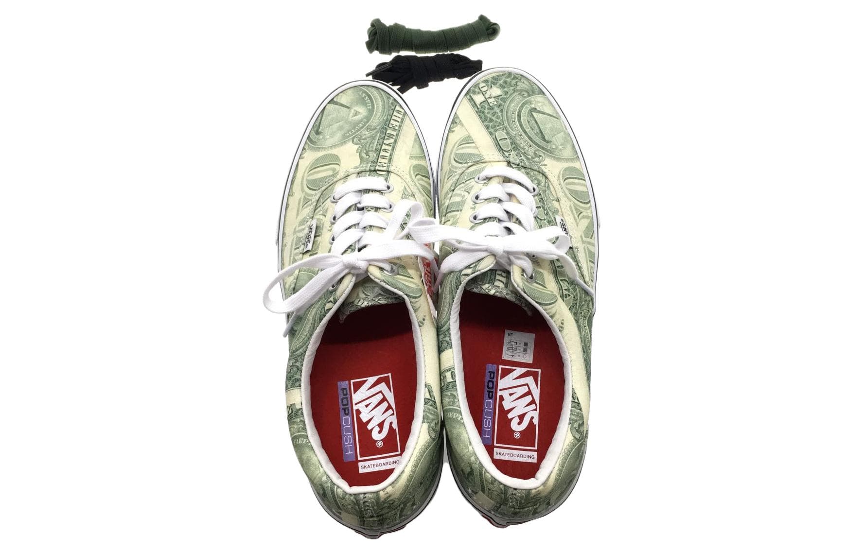 Era Supreme X Skate Vans 'Dollar Bill' 5