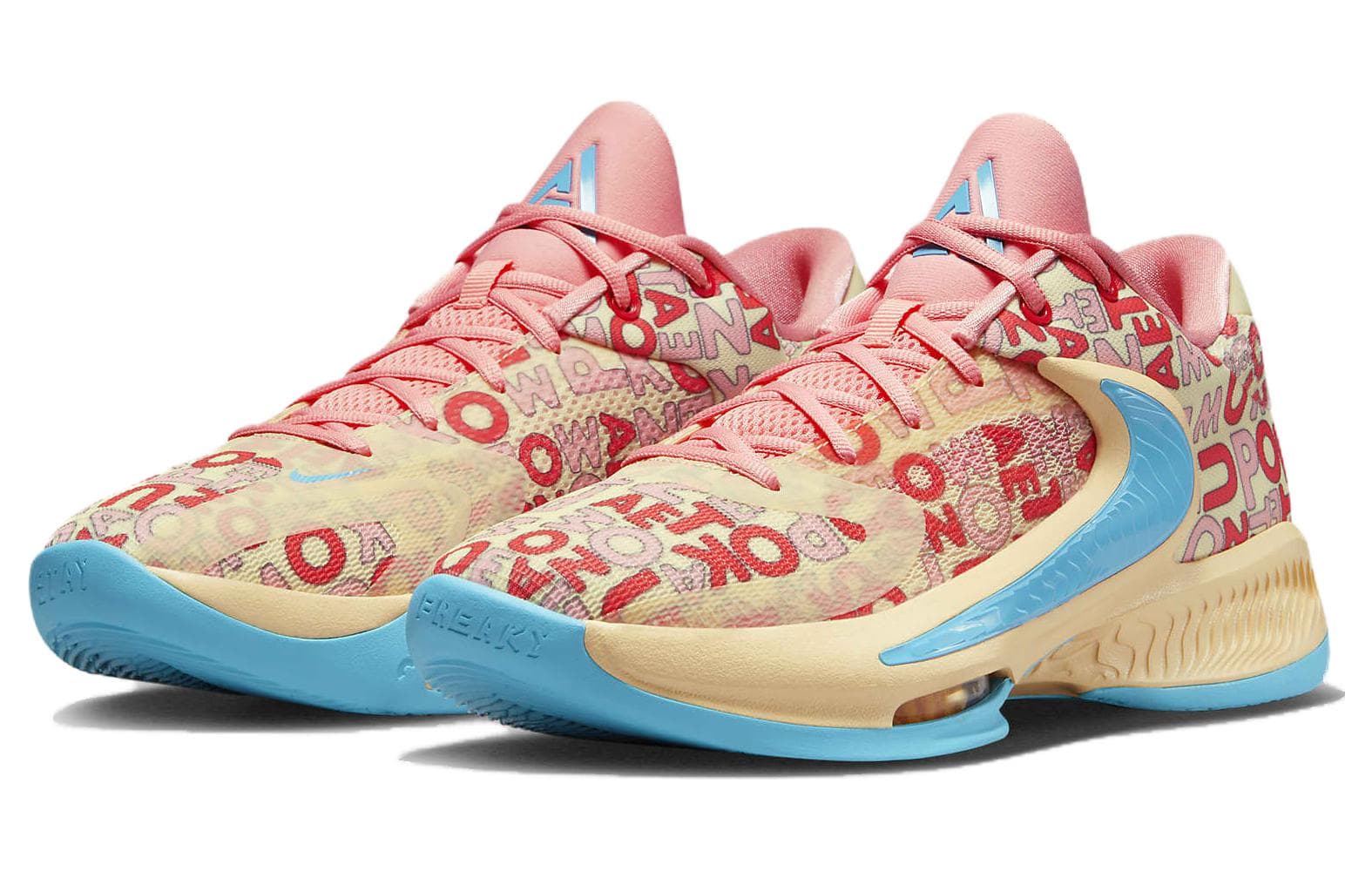 Nike Zoom Freak 4 'Letter Bros Coral' 6