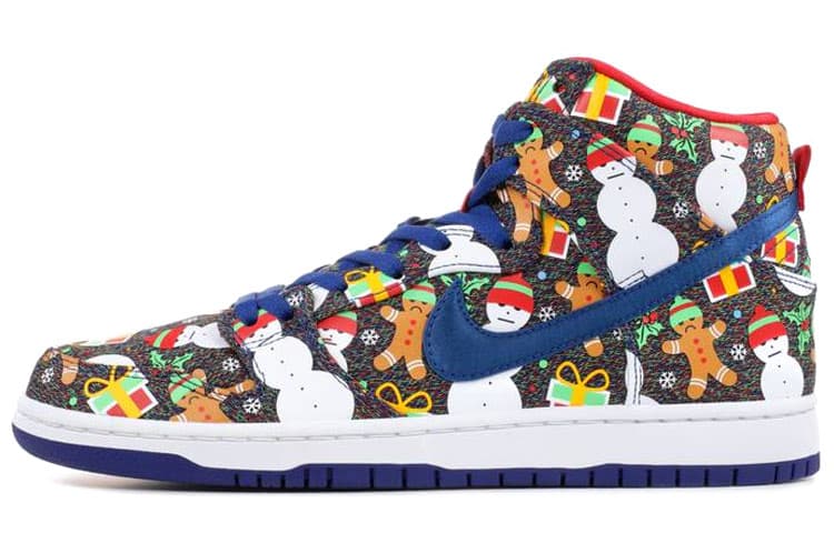 Nike SB Dunk High Concepts Ugly Christmas Sweater 2017 2