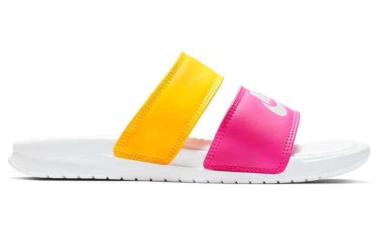 Nike Benassi Metallic Summit White Women's 4