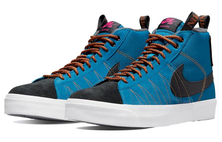 Nike Sb Zoom Blazer Mid Prm Marina Pecan 5