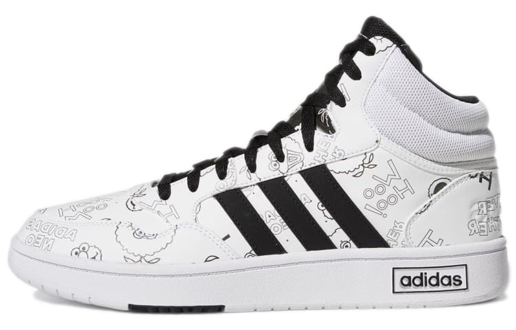 Adidas Neo Hoops 3.0 Mid 'White Black'