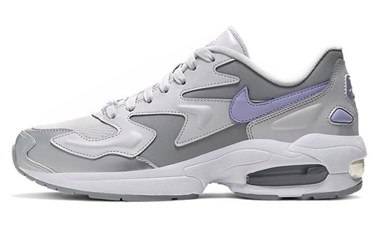 Nike Air Max 2 Light SE Vast Grey Purple Agate Women's 2