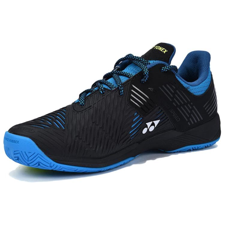 YONEX Tennis Shoes Unisex Low-Top Black Blue 6