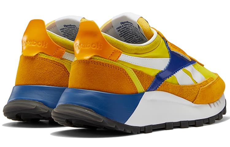 Reebok Classic Leather Legacy Collegiate Gold Bright Yellow 4