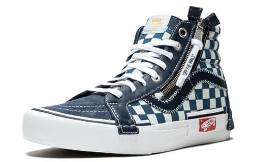Vans Sk8 Hi Deconstructed Dress Blue 6