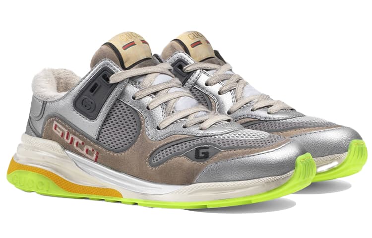 GUCCI Women's Ultrapace 'Silver Metallic' Women's 6