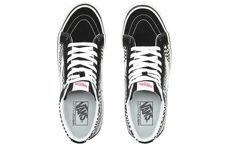 Vans SK8 Hi 38 DX Warp Check-Black White 5