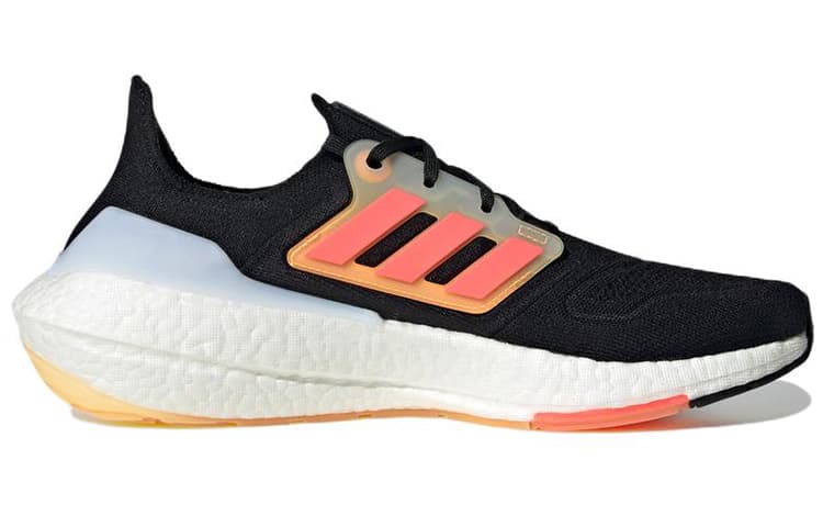 Adidas Ultra Boost 22 Black Turbo Flash Orange 4