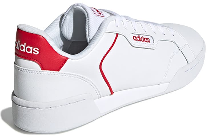 Adidas Neo Roguera Classic Casual Low Tops Skateboarding Shoes White Red Women's 6