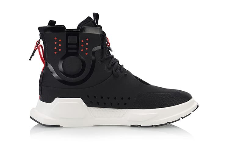 LINING NYFW Reburn Unisex High Basketball Leisure Shoes | Black 4