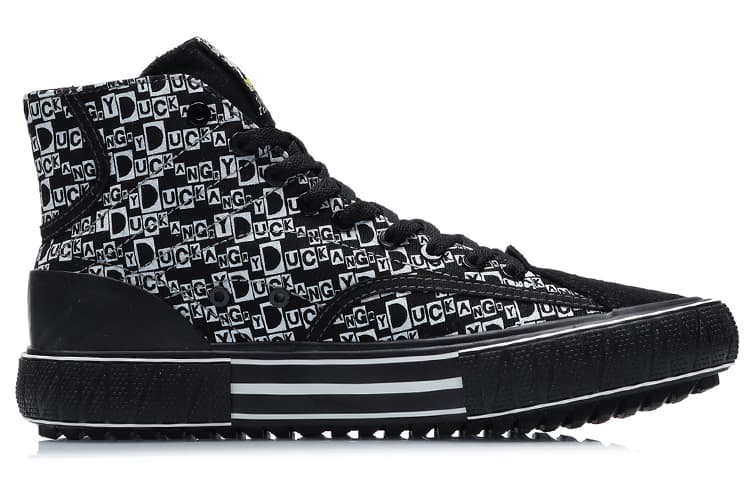 LINING Classic Canvas Hi X Disney 'Black White' 3