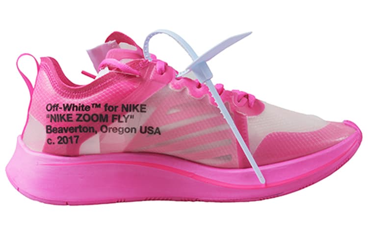 Nike Zoom Fly Off White Pink 4