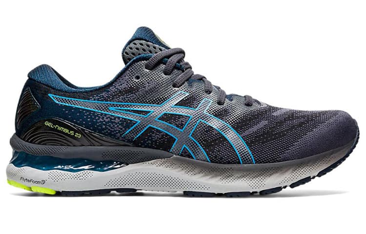 Asics Gel Nimbus 23 4E Wide 'Carrier Grey Digital Aqua' 4