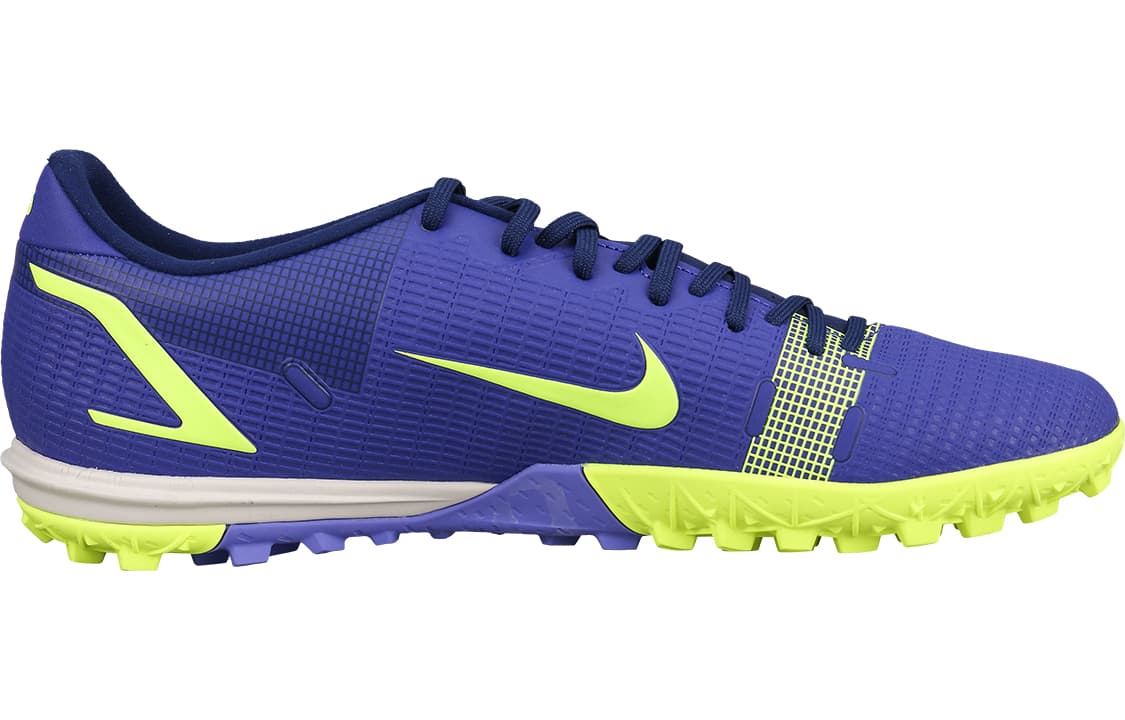 Nike Mercurial Vapor 14 Academy Tf Turf 'Blue Yellow' 4