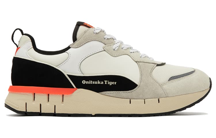 Onitsuka Tiger Bravon 'Beige Grey Neon Orange' 3