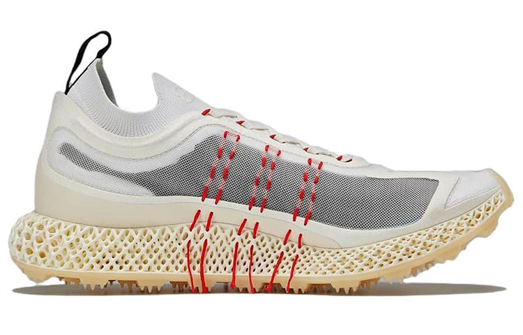Y 3 Runner Halo 4D Core White Red 4