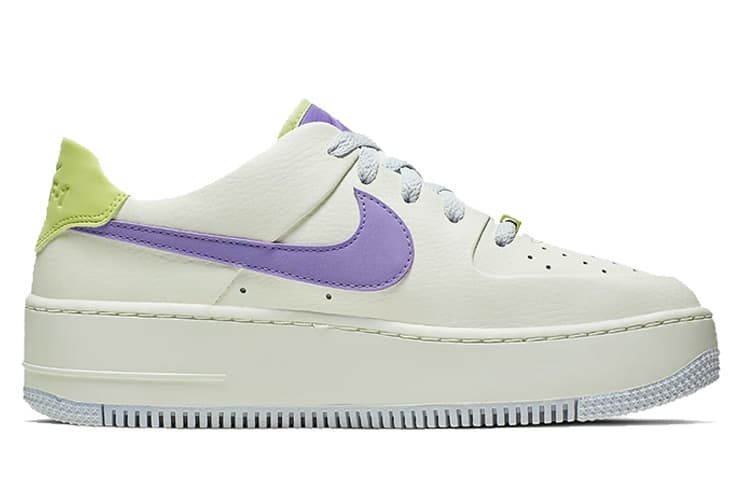 Nike Air Force 1 Sage Low Sail Medium Violet Women's 2