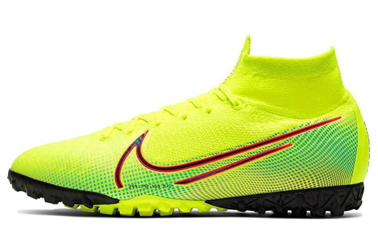 Nike Mercurial Superfly 7 Elite Mds TF Turf 'Yellow Green' 2